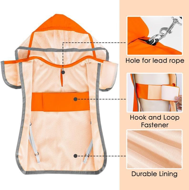 Regenjacke für Hunde