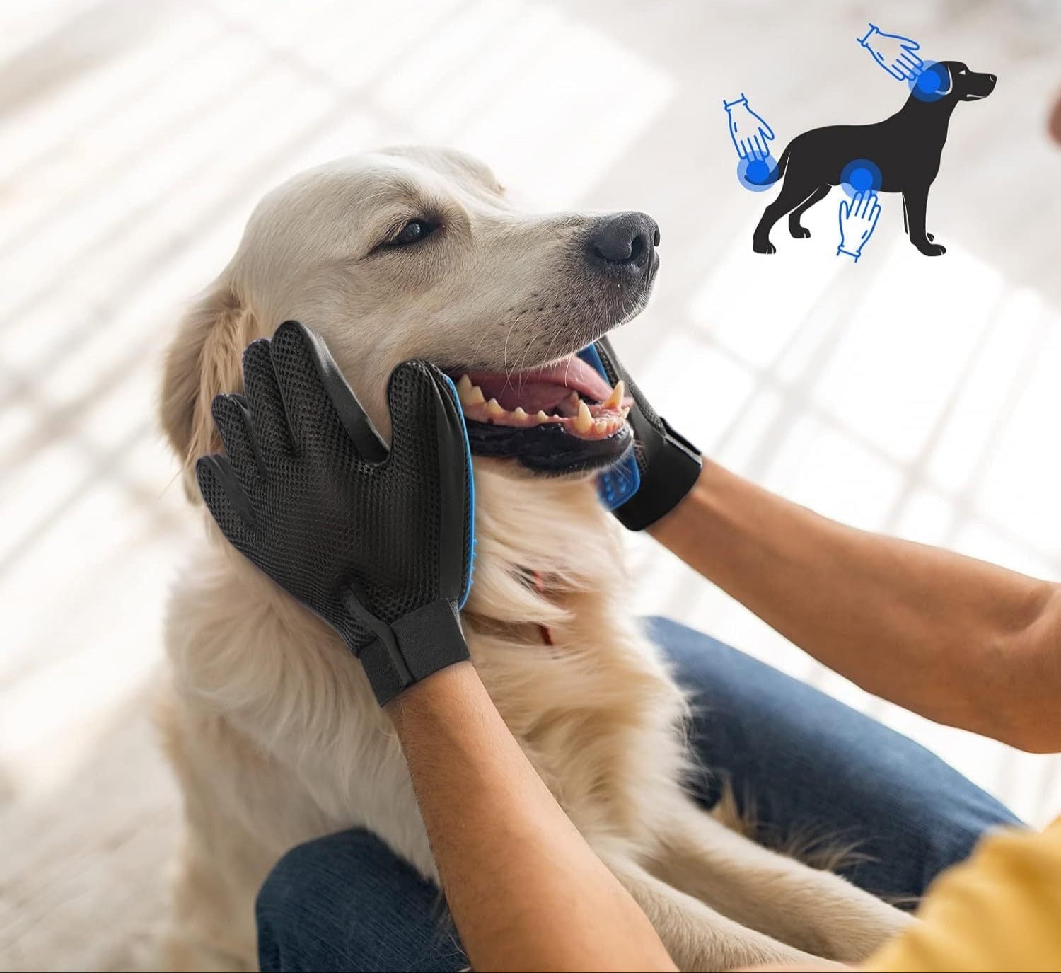 Haustierpflegehandschuh
